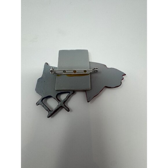 Vintage Sharon Young broach Director's chair cowboy - Picture 3 of 4